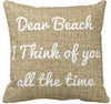 Letter To The Sea Pillow Cover