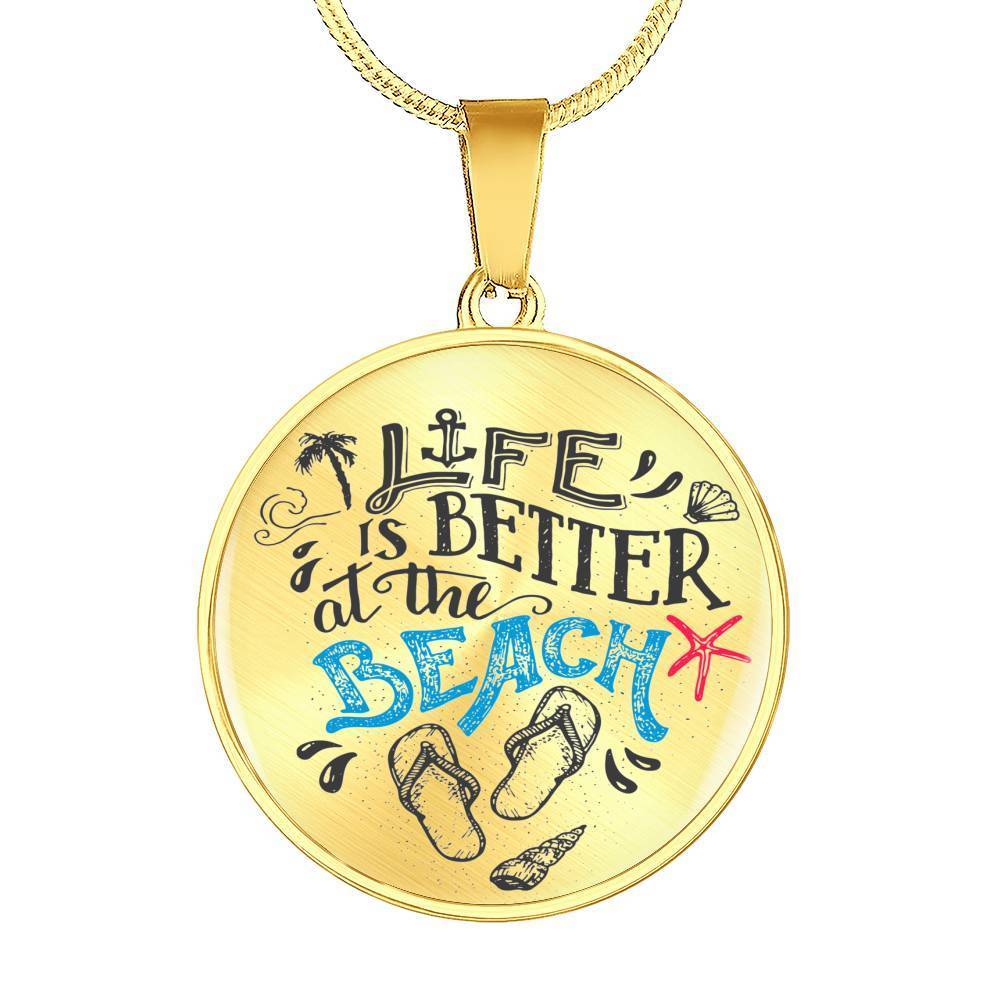 Life is Better at the Beach Necklace