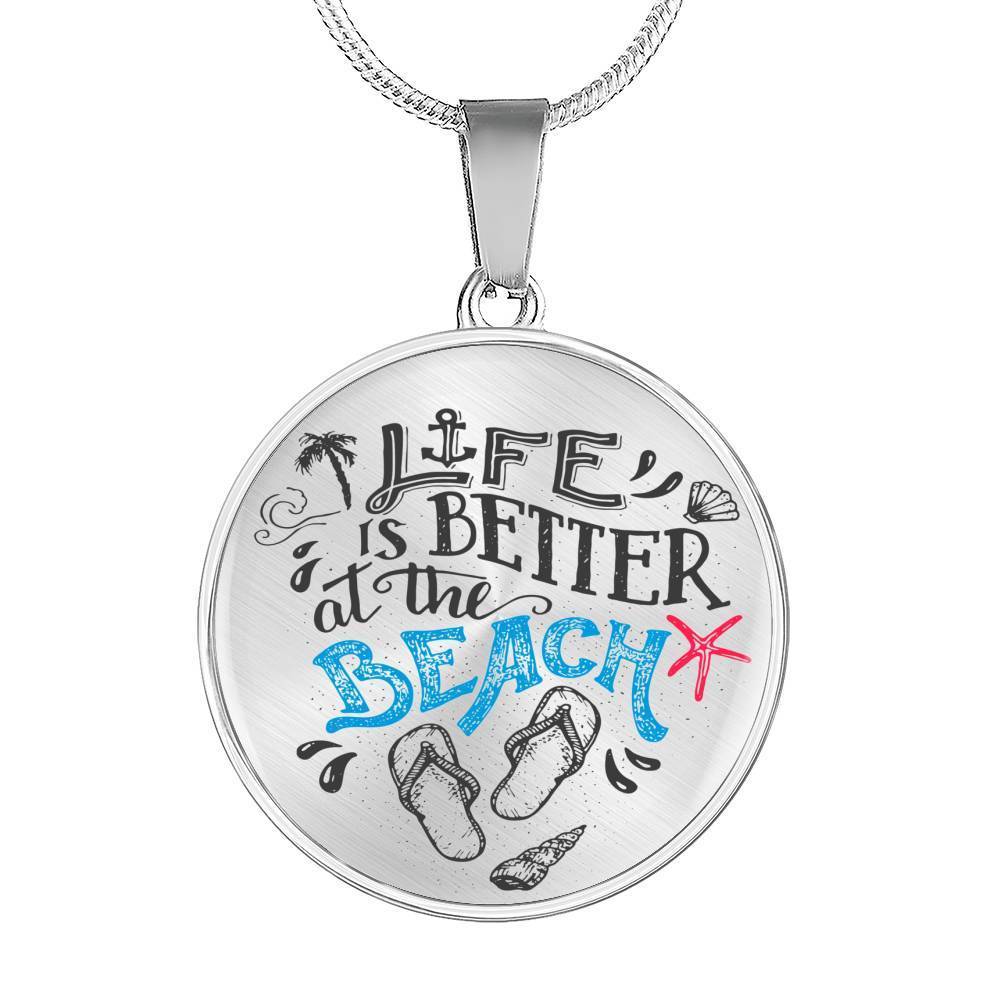 Life is Better at the Beach Necklace