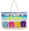 Life is Better in Flip Flops Weekender Tote Bag