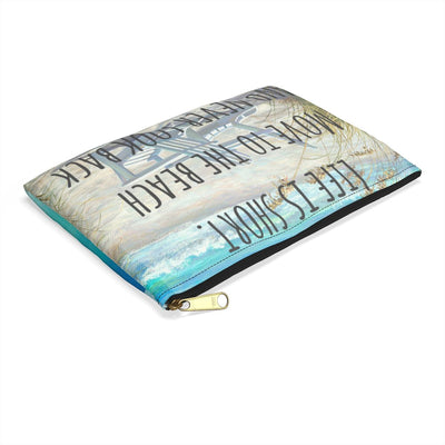 Life is Short Beach Pouch