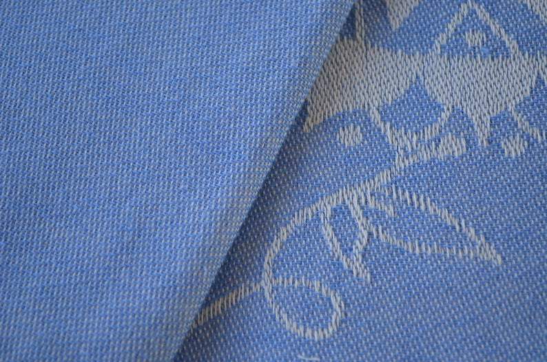 Light Blue Mandala 100% Cotton Towel