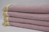 Light Purple 100% Cotton Round Beach Towel