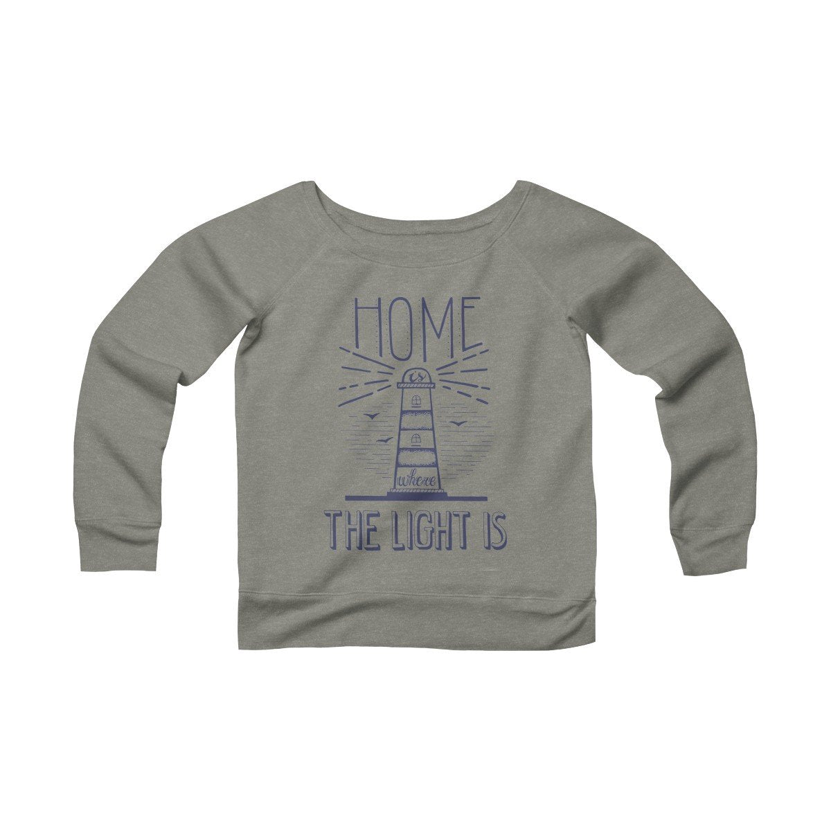 Lighthouse Women's Wide Neck Sweatshirt