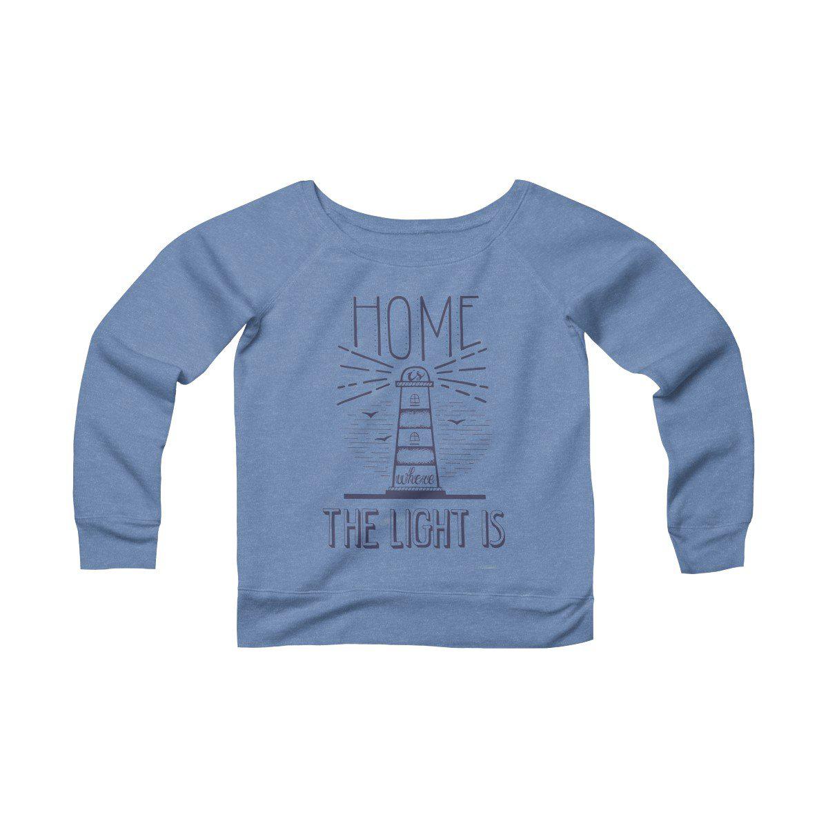 Lighthouse Women's Wide Neck Sweatshirt