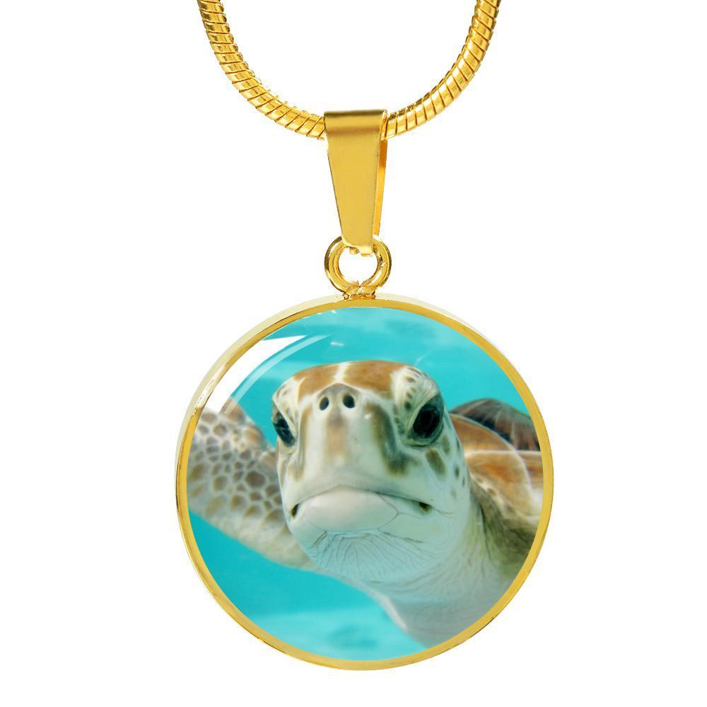 Little Sea Turtle Necklace