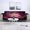 Dragonflies and Lotus Sofa Cover