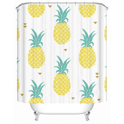 Love Pineapple Shower Curtain