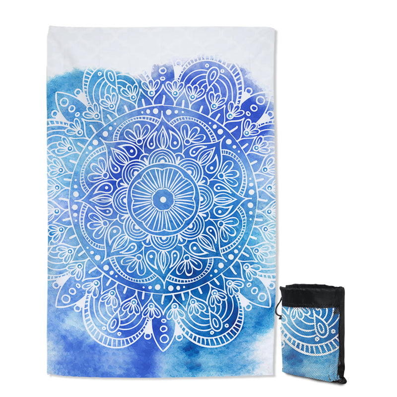 Mandala Hues Sand Free Towel