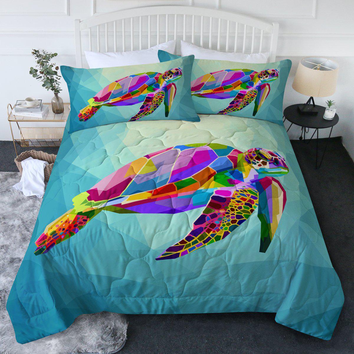Maui Sea Turtle Comforter Set