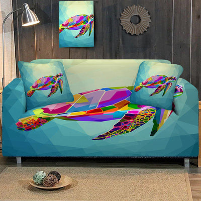Maui Sea Turtle Couch Cover