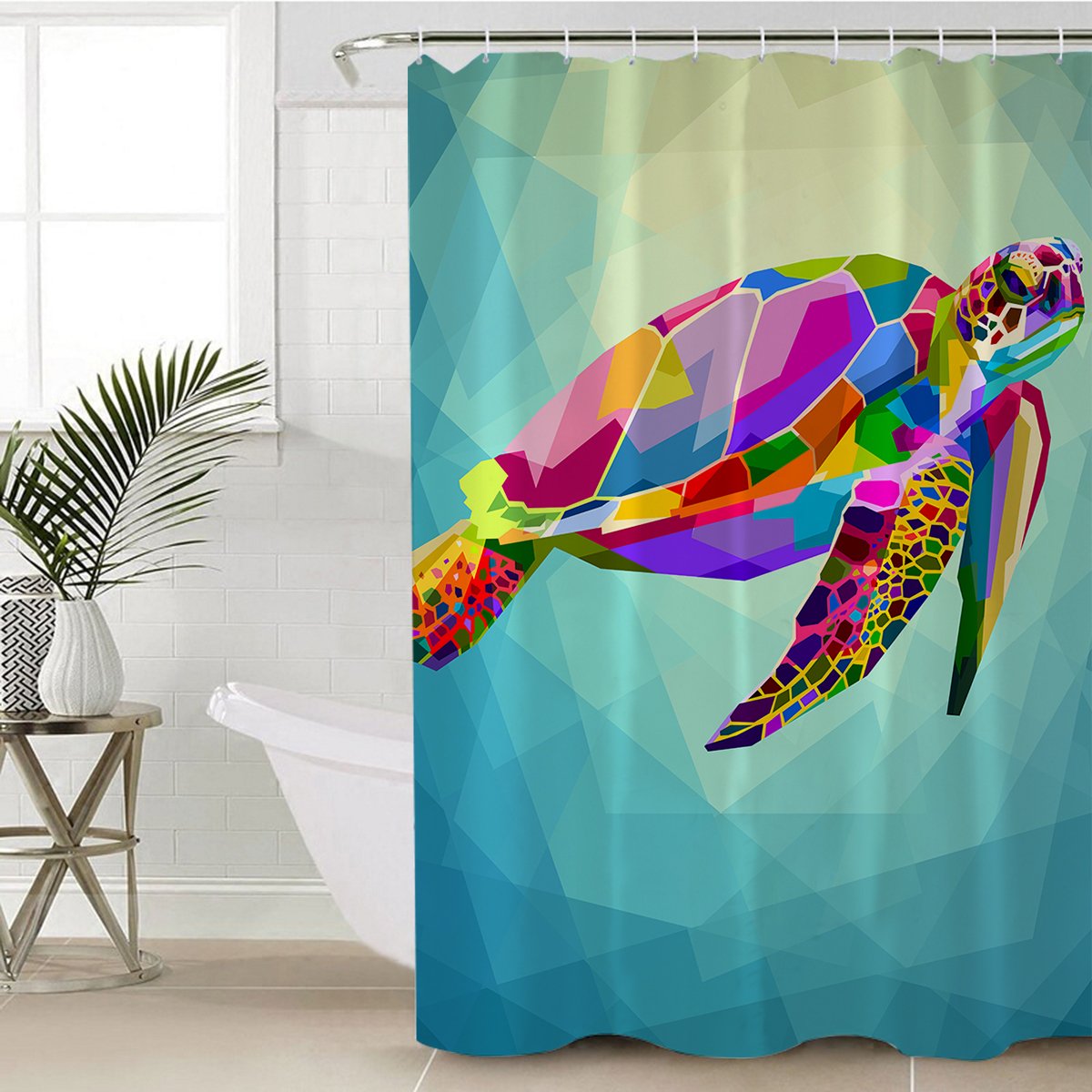 Maui Sea Turtle Shower Curtain