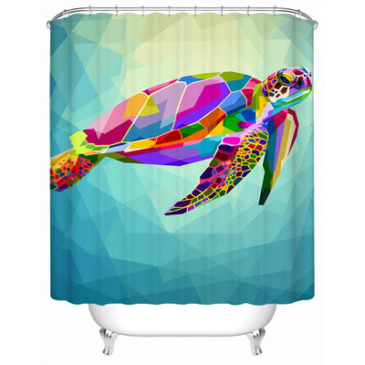Maui Sea Turtle Shower Curtain