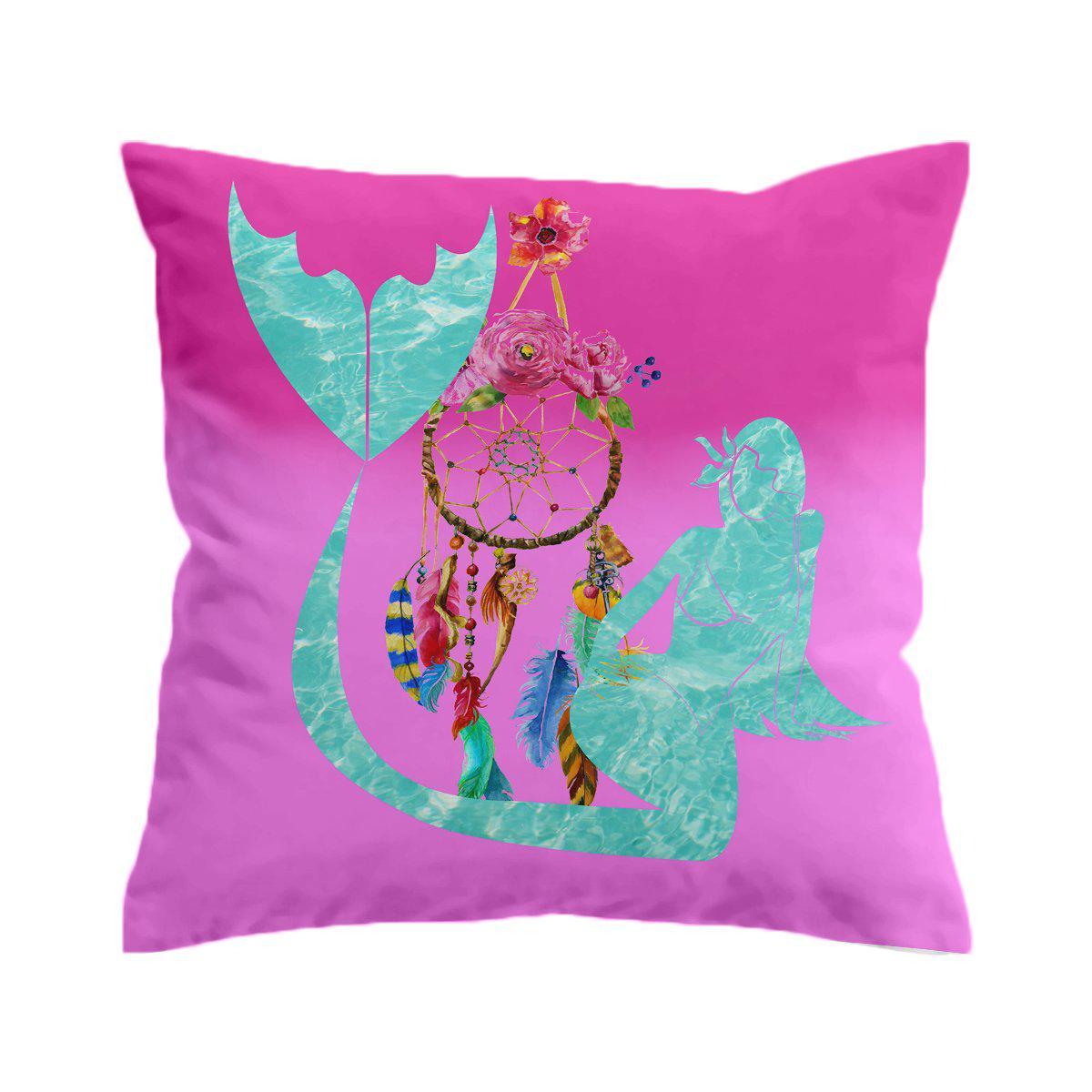Mermaid Dreaming Pillow Cover