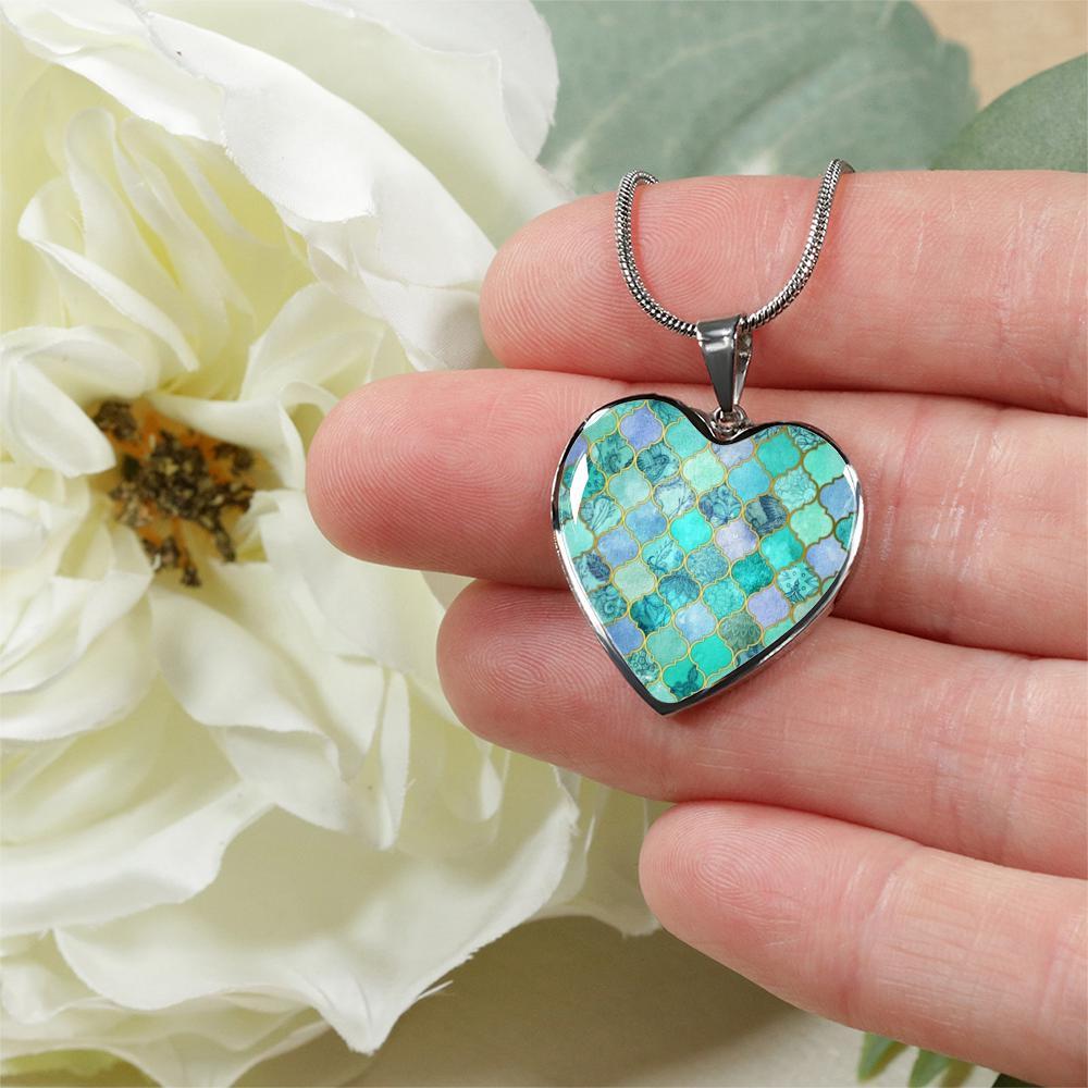 Mermaid Heart Necklace