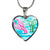 Mermaid Life Heart Necklace