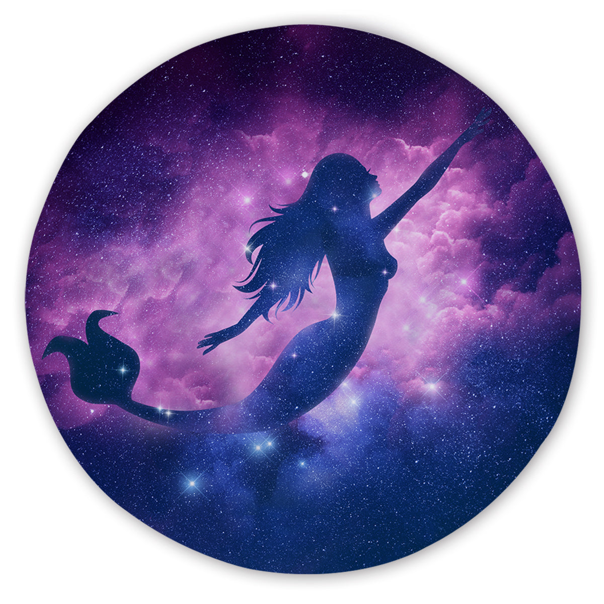 Mermaid Magic Round Sand-Free Towel