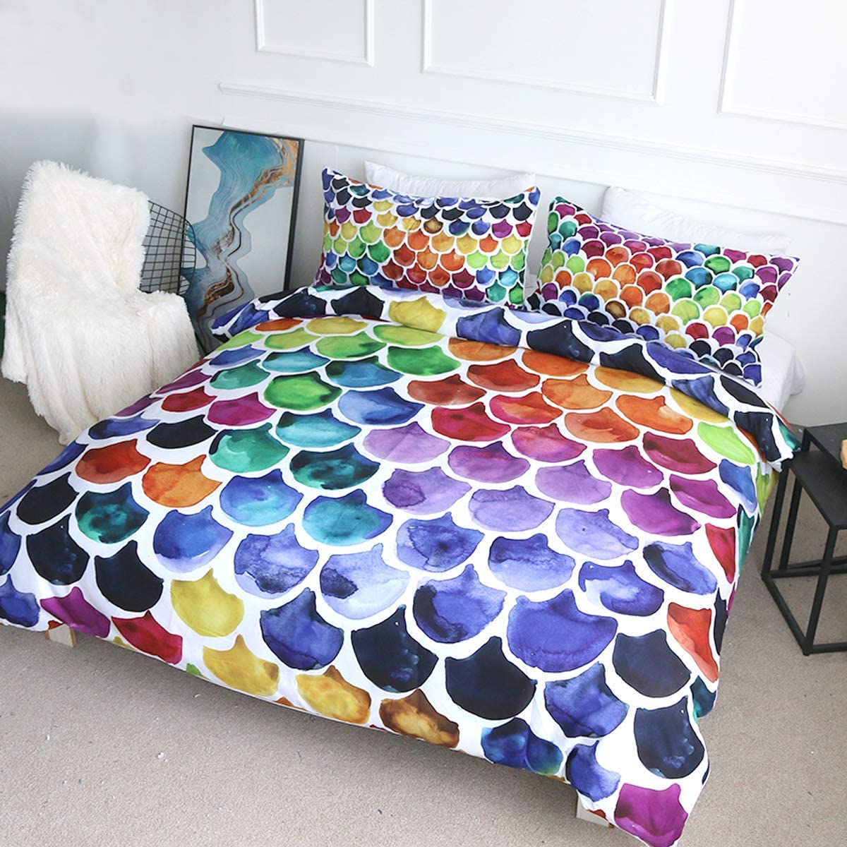 Mermaid Scales Bedding Set