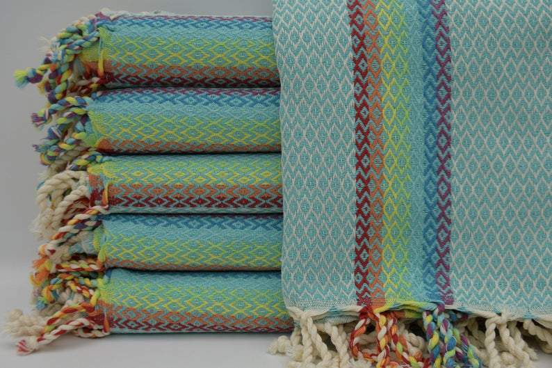 Mint Green Bay 100% Cotton Towel