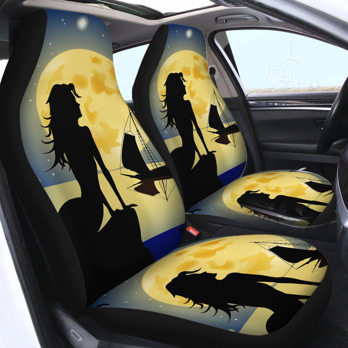 Moonlight Mermaid Car Seat Cover