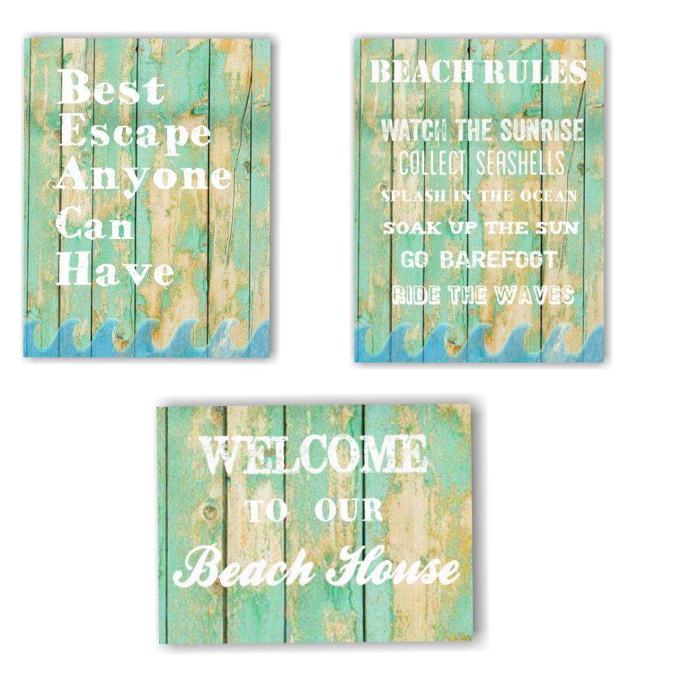 My Beach House Gallery Wrap