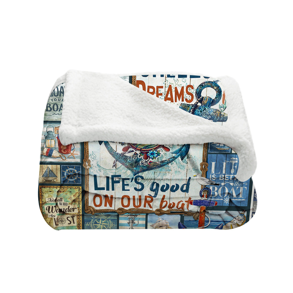 Nautical Dreams Bedspread Blanket