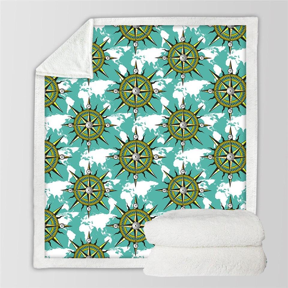 Nautical Soul Soft Sherpa Blanket