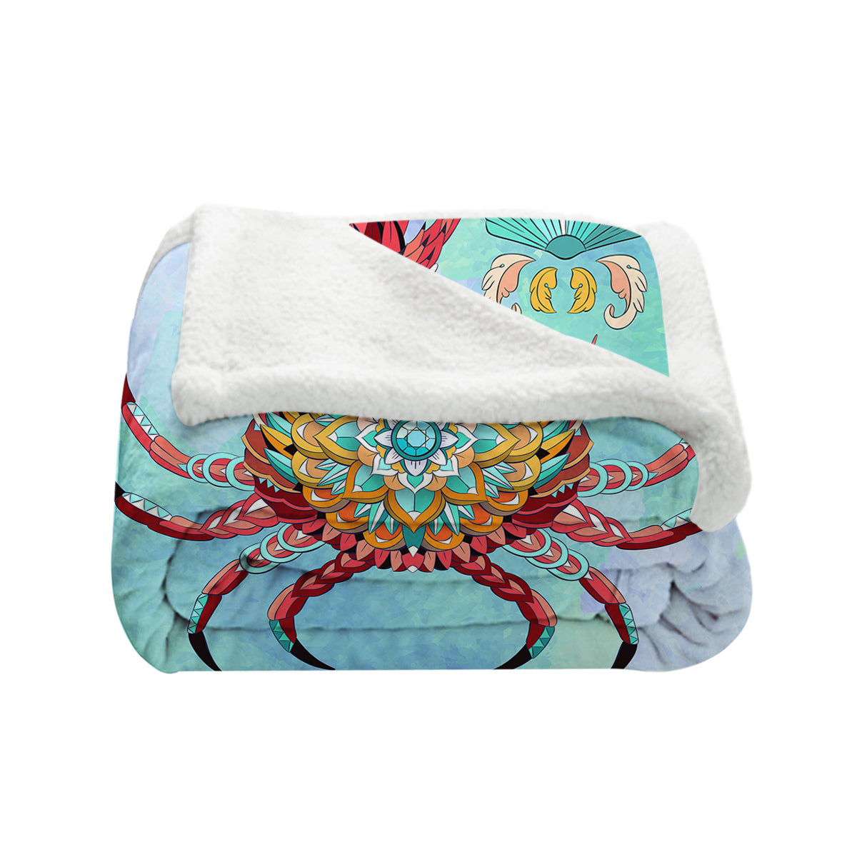 The Royal Crab Bedspread Blanket