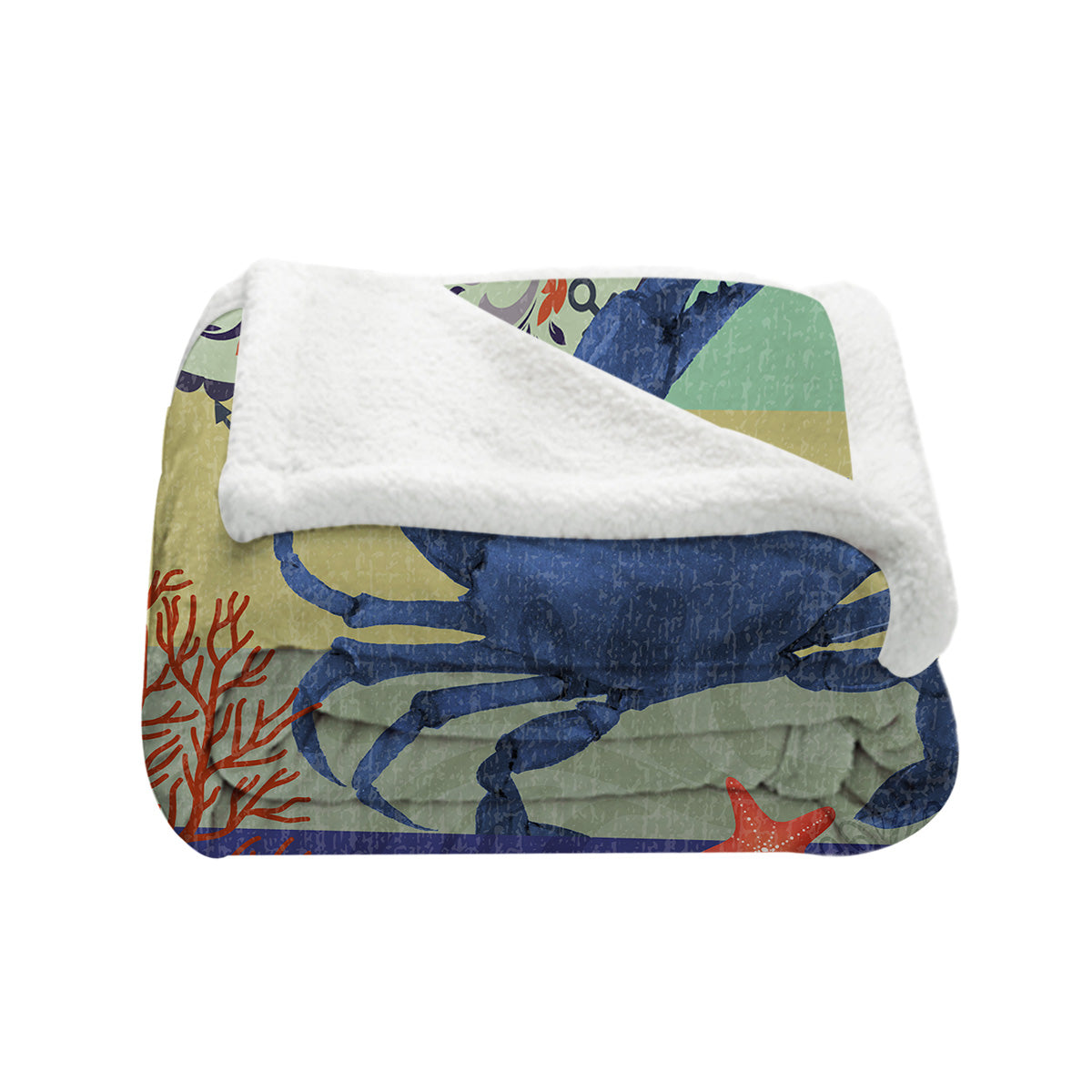 Crab Passion Bedspread Blanket