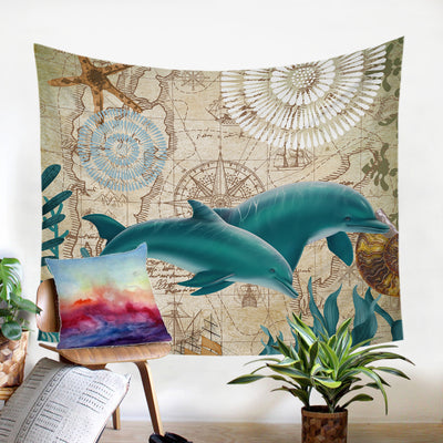 Dolphin Love Duvet Cover Set