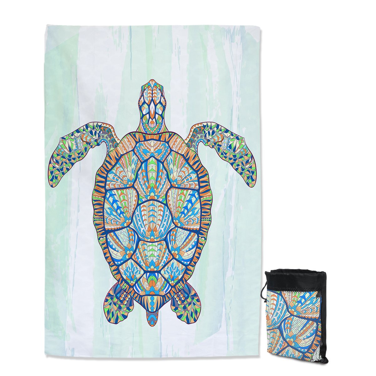Ocean Turtle Sand Free Towel