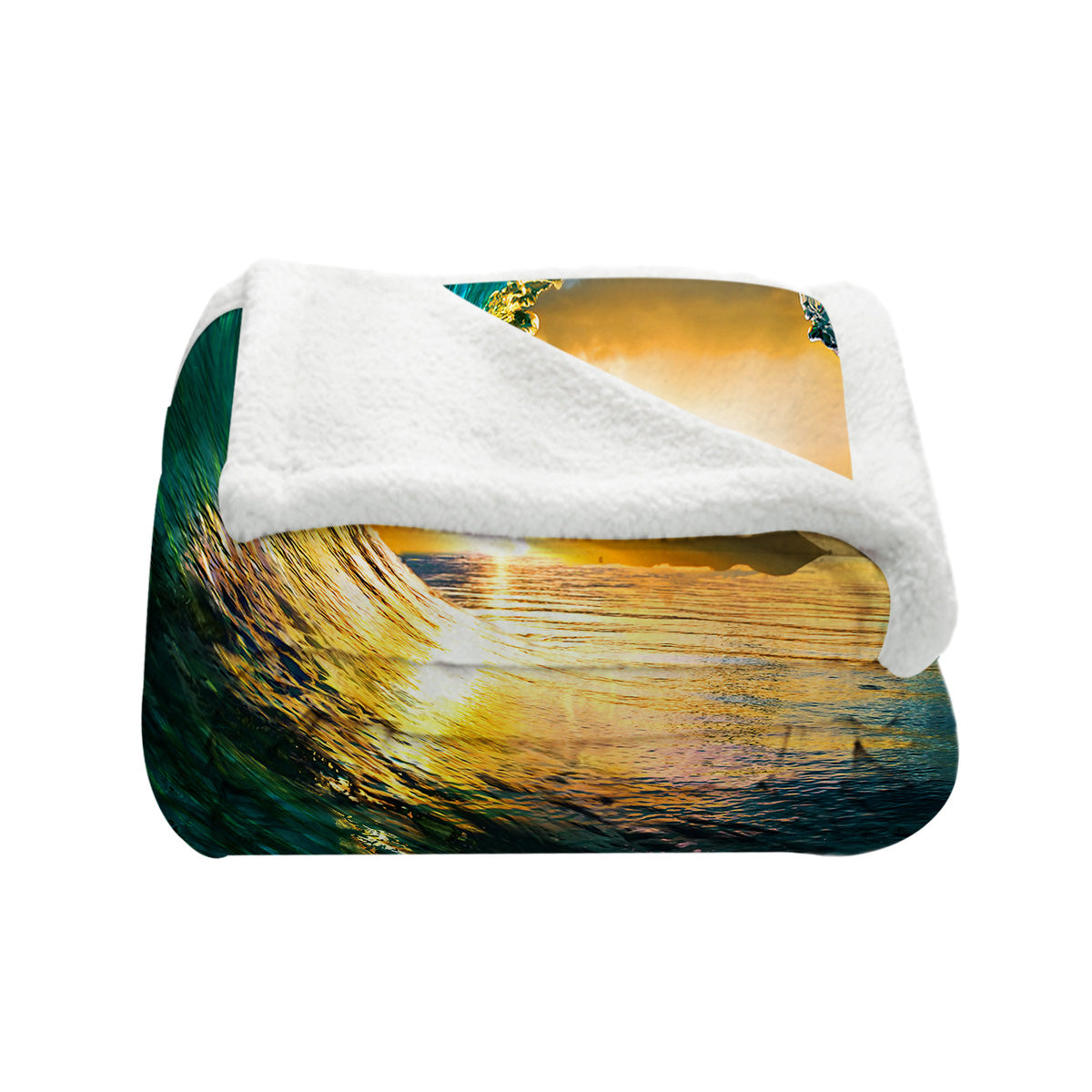The Eye of the Ocean Bedspread Blanket