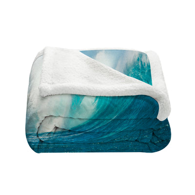 Ocean Wave Bedspread Blanket