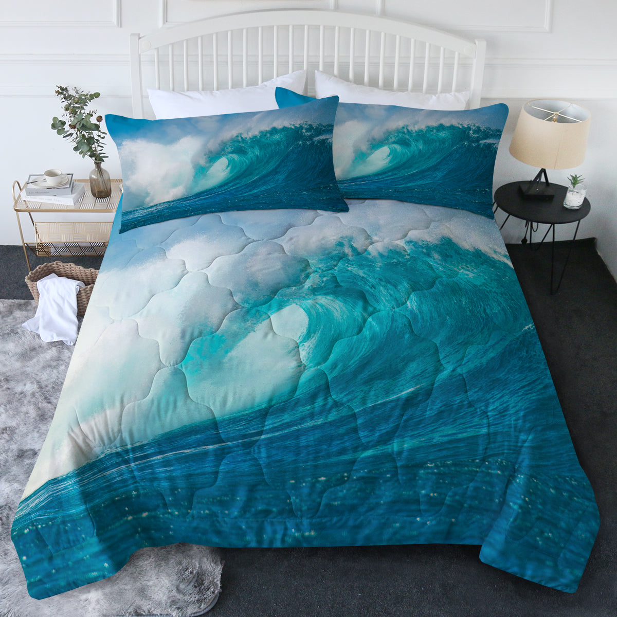 Ocean Wave Comforter Set