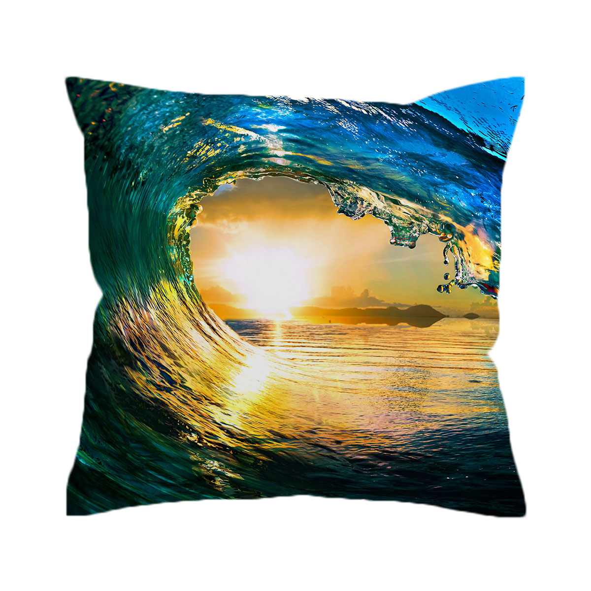 Eye of the Ocean Comforter with Shams and Pillow Cover