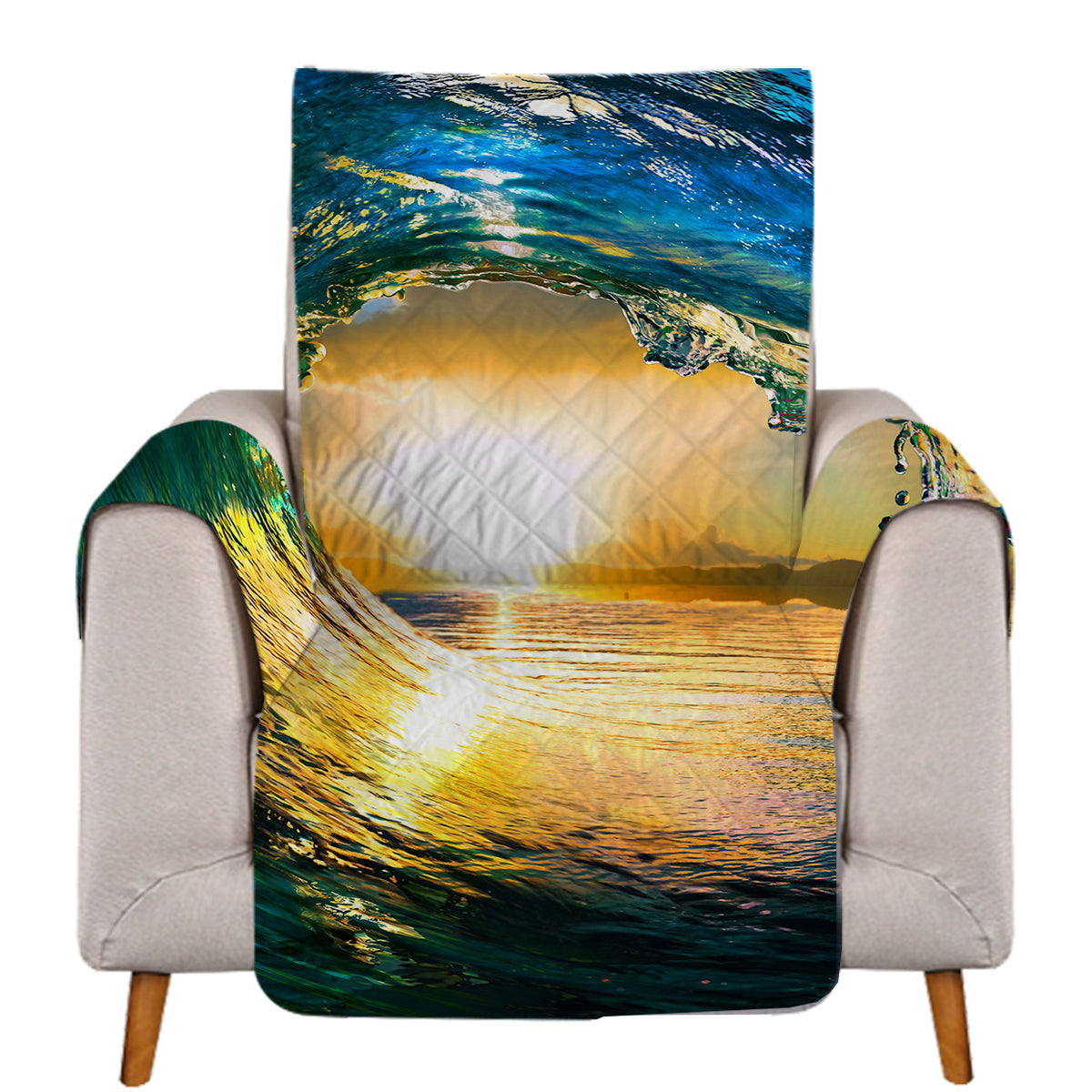 Eye of the Ocean Sofa Cover