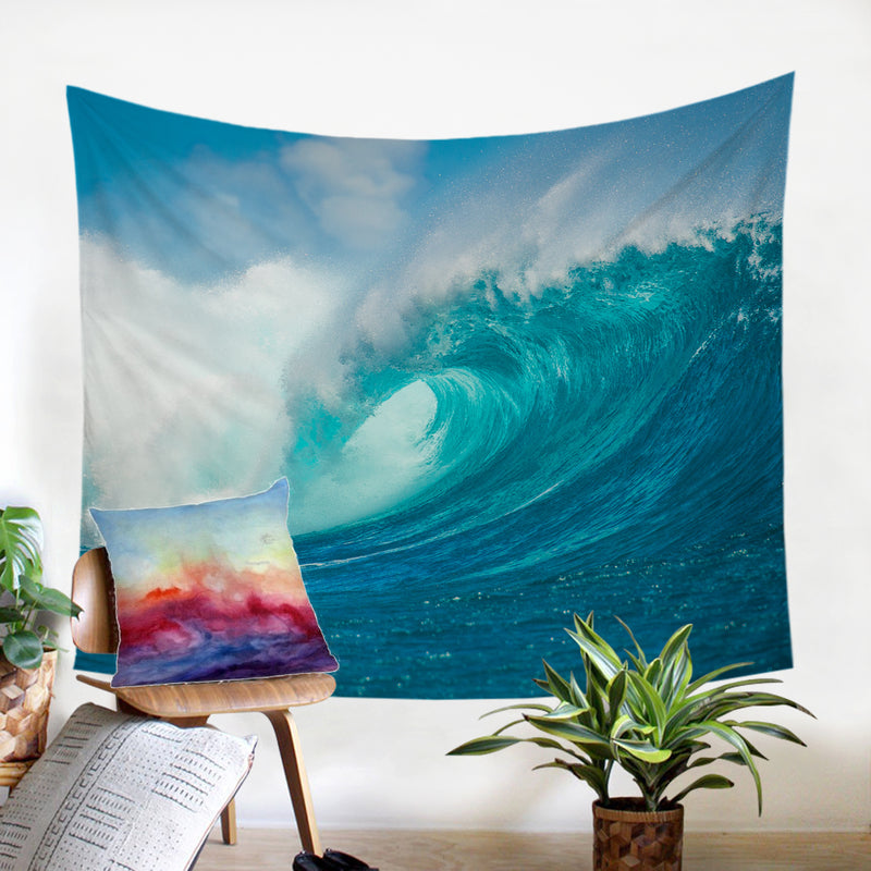 Ocean Wave Tapestry