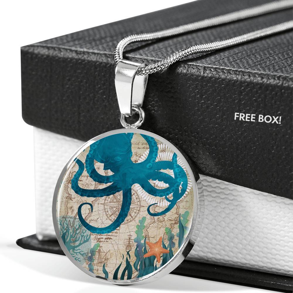 Octopus Love Necklace