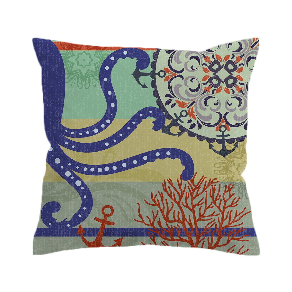 Octopus Passion Pillow Cover