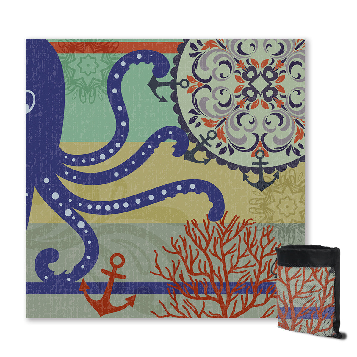 Octopus Passion Sand Free Towel