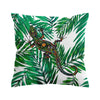 Palm Leaves Gecko Pillow Cover