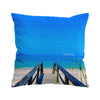 Path to Happiness Pillow Cover