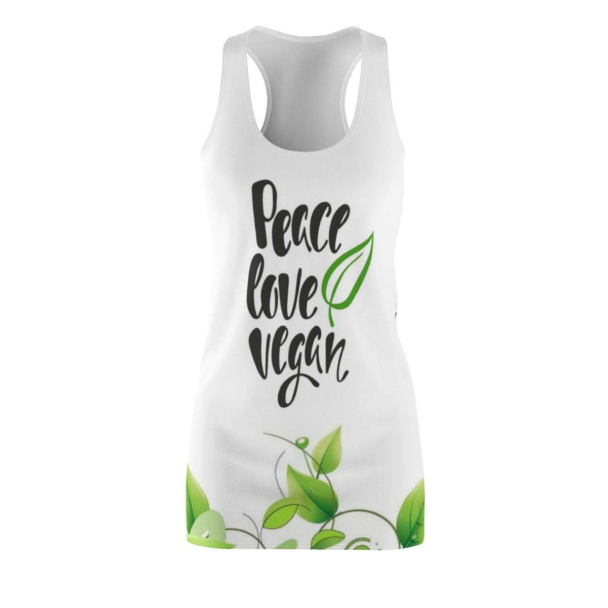 Peace Love Vegan Dress