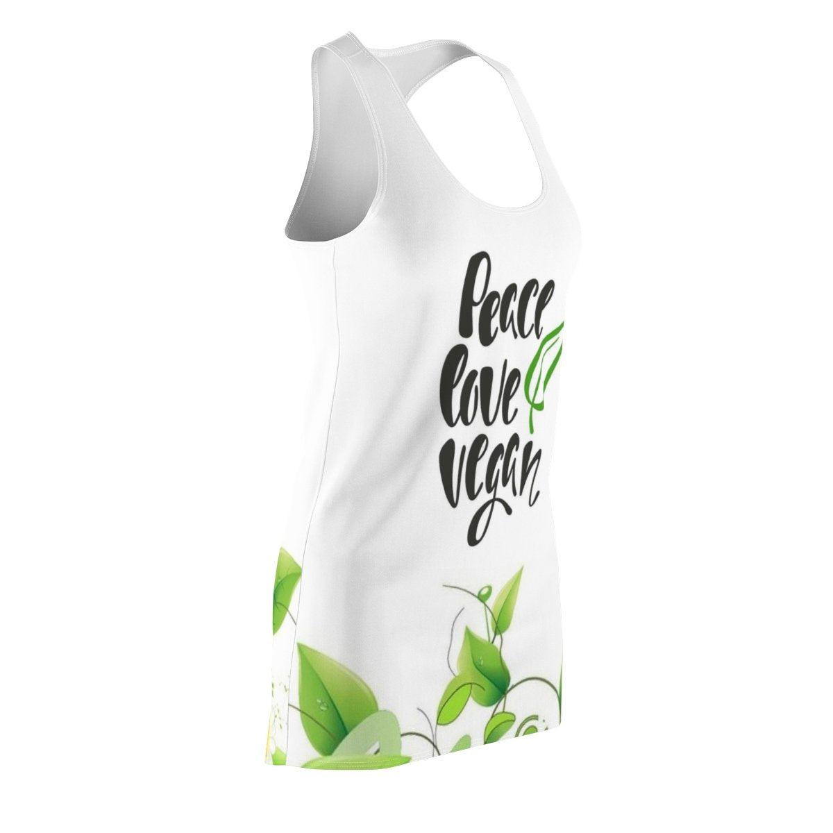 Peace Love Vegan Dress