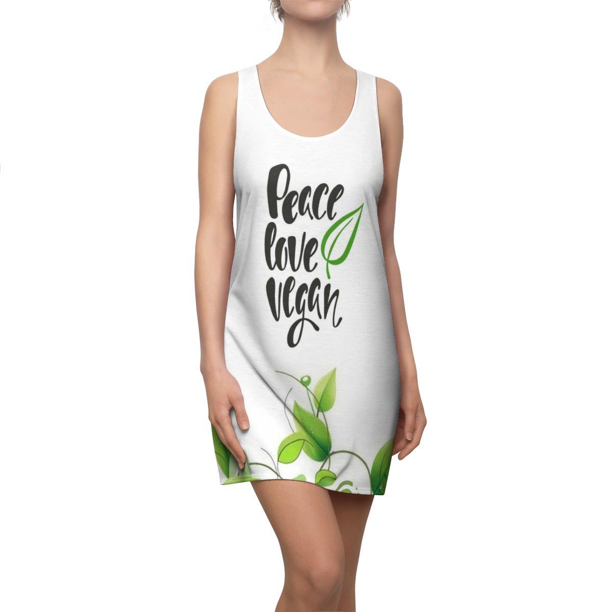 Peace Love Vegan Dress