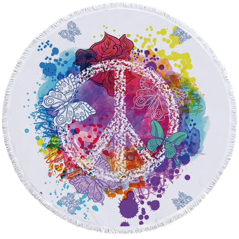 Peace on the Beach* Towel + Backpack