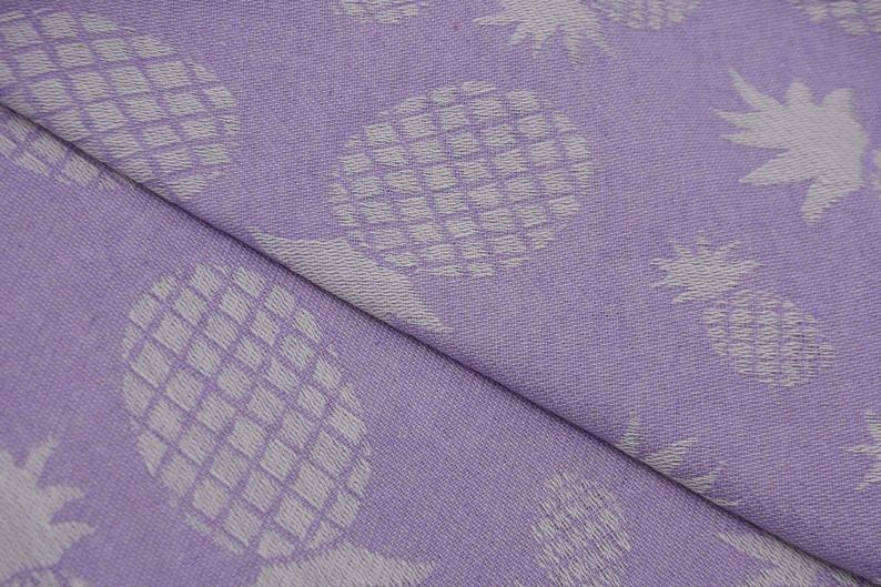 Pineapple Lilac 100% Cotton Towel