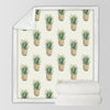 Pineapple Passion Soft Sherpa Blanket