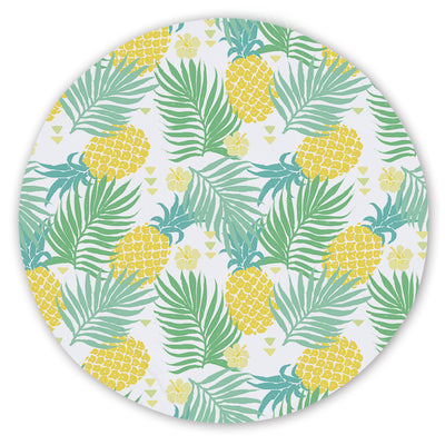 Pineapple Delight Round Sand-Free Towel