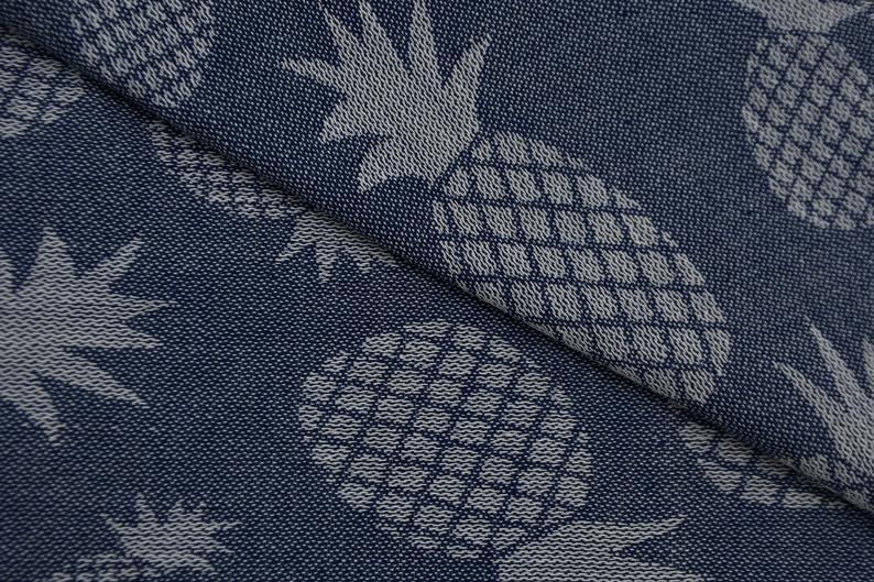 Pineapple Teal 100% Cotton Towel